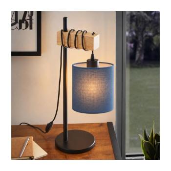 BRILAGI - Asztali lámpa NUBILA 1xE27/40W/230V barna/fekete/sötétkék EG780173+BG1575 kép
