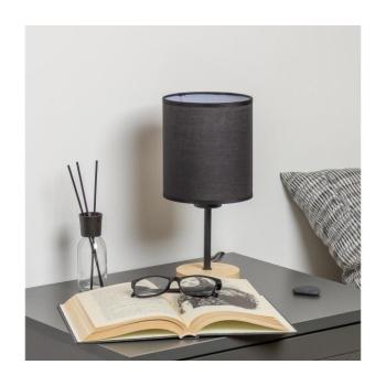 BRILAGI - Asztali lámpa NUBILA WOOD 1xE27/25W/230V tölgy/fekete BG1567+BG1581 kép