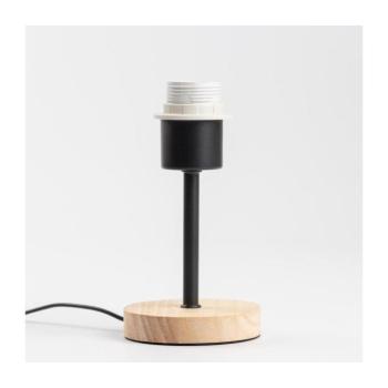 BRILAGI - Asztali lámpa NUBILA WOOD 1xE27/25W/230V tölgy/fekete BRI134 kép
