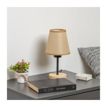 BRILAGI - Asztali lámpa NUBILA WOOD 1xE27/25W/230V tölgy/világosbarna BG1567+BG1571 kép