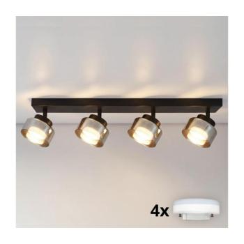 BRILAGI - AURA LUX 4xGX53/30W/230V spotlámpa, fekete/füstszínű WO-OEM-CF-09-BK kép