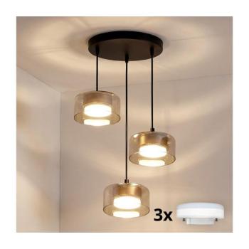 BRILAGI - AURA LUX kábelfüggesztésű LED csillár 3xGX53/13W/230V fekete/arany WO-OEM-CF-17-GLD kép
