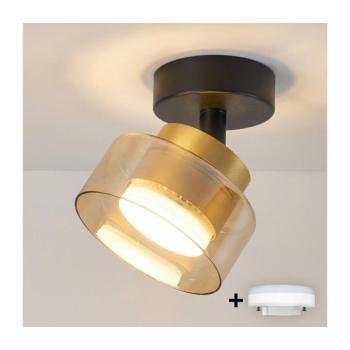 BRILAGI - AURA LUX LED RGB dimmelhető spotlámpa 1xGX53/14W/230V Wi-Fi Tuya fekete/arany BG3448+IM1489 kép