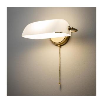 BRILAGI - BANK OFFICE fali lámpa 1xE27/60W/230V sárgaréz/fehér W352-BI/MOS kép