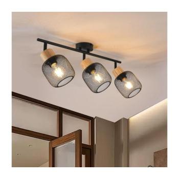 BRILAGI - BASKLITE spotlámpa 3xE27/15W/230V fa/fekete BRI422 kép