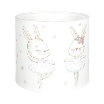 BRILAGI - BOBO univerzális E27 lámpaernyő, átmérő 15 cm, fehér/nyuszis 757441 kép