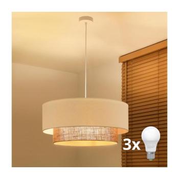 BRILAGI - BOHO STYLE LED függeszték kábelen, 3× E27 / 15 W / 230 V, Ø 60 cm 8590828006732 kép