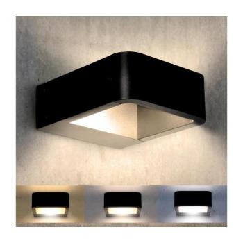 BRILAGI BARI LED 7W 230V kültéri lámpa 3000/4000/6000K fekete IP54 WO-HR60071-OEM kép