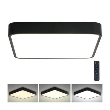BRILAGI LED állítható fényű lámpa POOL SQUARE LED/48W/230V 3000-6000K 50x50 cm fekete+D BRI058 kép