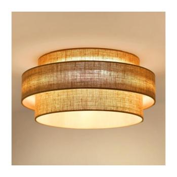 BRILAGI SPACE YUTE LED 12W 230V mennyezeti lámpa, 50 cm, bézs 609227 kép