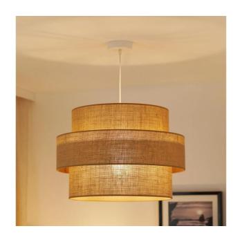 BRILAGI SPACE YUTE lógó 1xE27/15W/230V, 50 cm, bézs/fehér 609210 kép