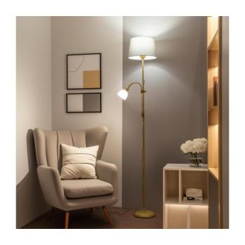 BRILAGI - CERIA állólámpa 1xE27/100W/230V + 1xE14/25W arany/szürke 1xBG2827+1xEG781036 kép