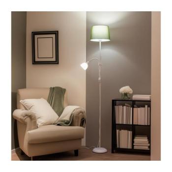 BRILAGI - CERIA állólámpa 1xE27/100W/230V + 1xE14/25W fehér/zöld 1xBG2824+1xEG781039 kép