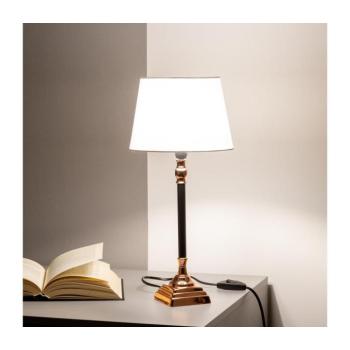BRILAGI - CERIA asztali lámpa 1xE14/40W/230V átm. 20,5 cm fekete/rézszínű/fehér 1xEG49626+1xEG781029 kép