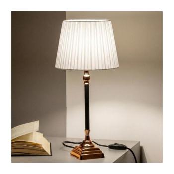 BRILAGI - CERIA asztali lámpa 1xE14/40W/230V Ø 25 cm réz/fehér 1xEG49626+EG49412 kép