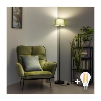 BRILAGI - CERIA LED állólámpa 1xE27/40W/230V, átmérő 25 cm, zöld/fekete SA2187+EG781034 kép