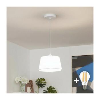BRILAGI - CERIA LED függeszték kábelen 1xE27/40W/230V átm. 25 cm fehér EG300171+EG781032 kép