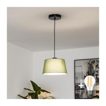 BRILAGI - CERIA LED függeszték kábellel 1xE27/40W/230V, átm. 25 cm, zöld BG3987+EG781034 kép