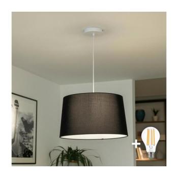 BRILAGI - CERIA LED kábeles függőlámpa 1xE27/40W/230V Ø 45 cm fekete EG300171+EG781044 kép