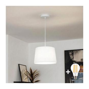 BRILAGI - CERIA LED kábellel függesztett függőlámpa 1xE27/40W/230V átm. 30 cm fehér EG300171+EG781035 kép