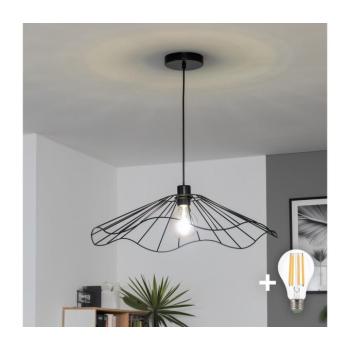 BRILAGI - CERIA WIRE LED csillár huzalon, 1x E27/40W/230V, átmérő 60 cm, fekete BG3987+EG300156 kép