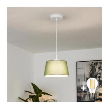 BRILAGI - CERIA zsinóros LED csillár, 1x E27/40W/230V, átmérő 25 cm, zöld EG300171+EG781034 kép