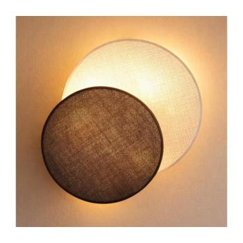 BRILAGI - CIRCLES fali lámpa 1xE27/60W/230V átm. 35 cm krémszínű/barna 8590828052814 kép