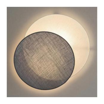 BRILAGI - CIRCLES fali lámpa 1xE27/60W/230V átmérő 45 cm krémszínű/szürke 8590828052784 kép