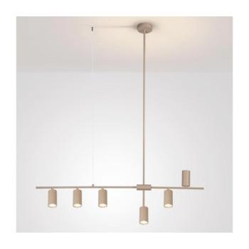 BRILAGI - CRANE kábeles csillár 6xGU10/30W/230V bézs WO-CRANE-06-BEI-OEM kép