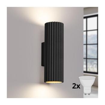 BRILAGI - CRESTO LED fali lámpa 2xGU10/10W/230V 20 cm fekete BR.1649 kép