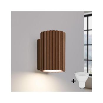 BRILAGI - CRESTO LED fali lámpatest 1x GU10/10W/230V, 10 cm, barna BR.1968 kép