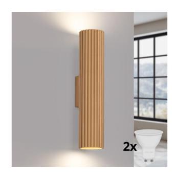 BRILAGI - CRESTO LED fali lámpatest, 2× GU10/10W/230V, 30 cm, aranyszínű BR.1558 kép
