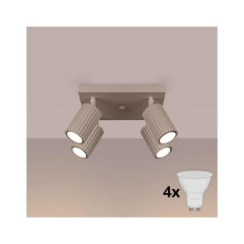 BRILAGI - CRESTO LED spotlámpatest 4xGU10/10W/230V taupe BR.1769 kép