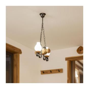 BRILAGI - Csillár láncon RUSTIC 2xE14/40W/230V bükkfa EX-01030 kép