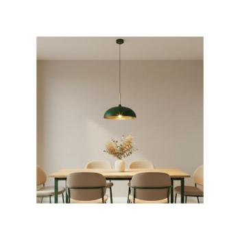 BRILAGI - Csillár zsinóron ABRAHAM 1xE27/60W/230V átm. 35 cm zöld BG72389 kép