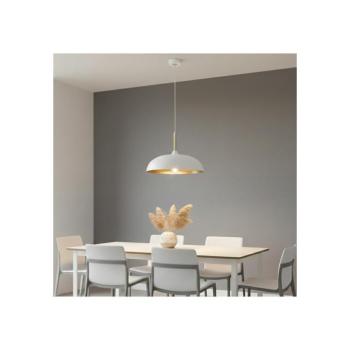BRILAGI - Csillár zsinóron ABRAHAM 1xE27/60W/230V átm. 45 cm fehér BG72383 kép