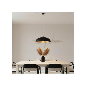 BRILAGI - Csillár zsinóron ABRAHAM 1xE27/60W/230V átm. 45 cm fekete BG72382 kép