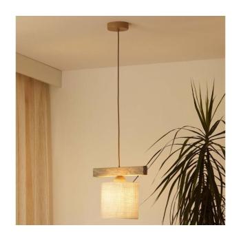 BRILAGI - Csillár zsinóron FOREST 1xE27/15W/230V fenyő/barna/krémes 5903240292295 kép