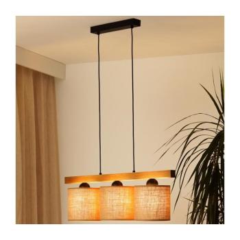 BRILAGI - Csillár zsinóron FOREST 3xE27/15W/230V fenyő/barna/fekete 5903240292301 kép
