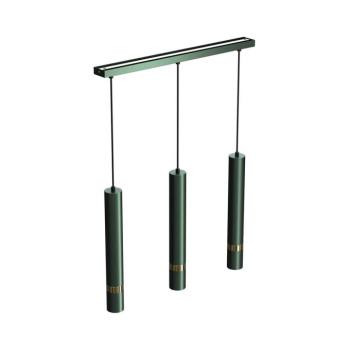 BRILAGI - Csillár zsinóron POKER 3xGU10/25W/230V zöld 5902693723516 kép