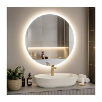 BRILAGI - CUNEO LED fürdőszobai tükör, LED/25W/230V, átm. 80 cm, IP44, CRI 90, fényerőszabályozható + CCT FG-MIR-0004-80 kép