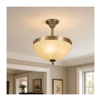 BRILAGI - DAHLIA rúdon függő csillár 3xE27/40W/230V Ø 37 cm, sárgaréz BRSD85856-3P/AB kép