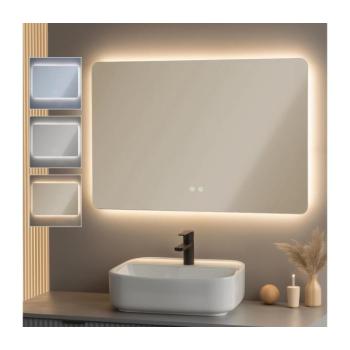 BRILAGI - DIANA dimmelhető, fűtött fürdőszobai LED-tükör beépített világítással LED/20W/230V 60x90 cm IP44 FG-GM1106-D-20W kép