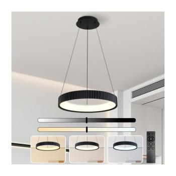 BRILAGI - Dimmelhető LED csillár kábellel FALCON MODERN LED/30W/230V 40 cm fekete + távirányító BRI503 kép