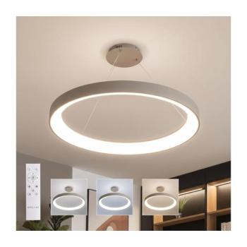 BRILAGI - Dimmelhető LED kábeles csillár FALCON II LED/108W/230V Ø 80 cm bézs + távirányító BRCD2668-800/BG kép