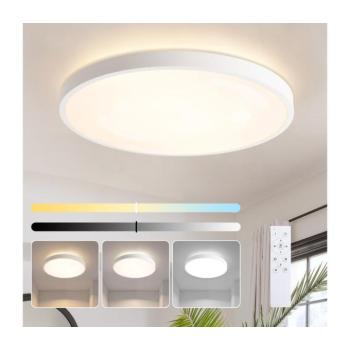 BRILAGI - Dimmelhető LED lámpa GLASS POOL DOUBLE LED/80W/230V 60 cm fehér + távirányító BRI750 kép