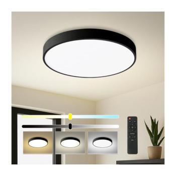 BRILAGI - dimmelhető LED lámpatest POOL LED/60W/230V 3000-6000K átmérő 60 cm fekete + távirányítóval BRI350 kép
