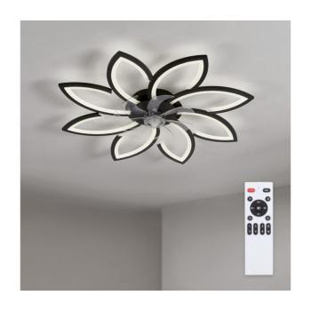 BRILAGI - Dimmelhető LED mennyezeti látor LED/43W/230V átm. 90 cm fekete + távirányító WF-OSD-032 kép