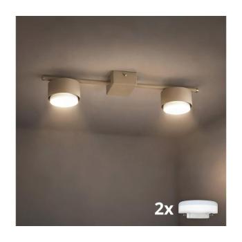 BRILAGI - dimmelhető RGB LED spotlámpa MONO 2xGX53/14W/230V Wi-Fi Tuya bézs BG4577+2xIM1489 kép