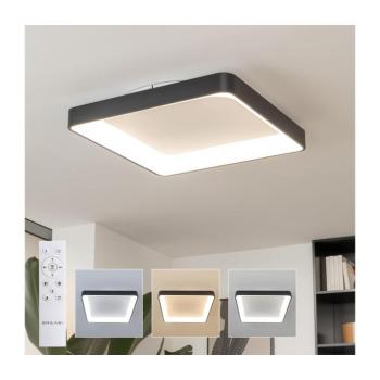 BRILAGI - FALCON II LED dimmelhető mennyezeti lámpatest LED/125W/230V 60x60 cm fekete +távirányító BRC2669-600/CR kép